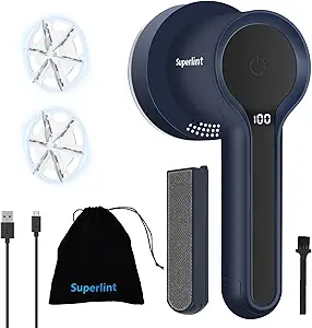 61puzUUNyqL.__AC_SX300_SY300_QL70_FMwebp_ SUPER LINT Fabric Shaver Review Reveals Why This Sweater Shaver Dominates Lint Removal