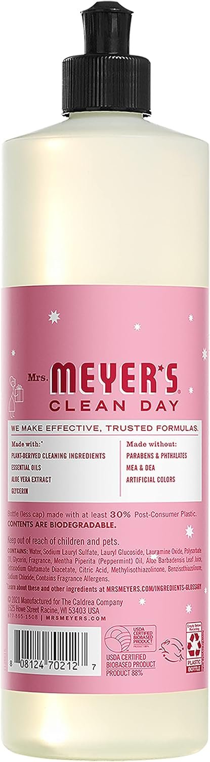 71DmpG529TL._AC_SL1500_ Mrs Meyers Kitchen Set Review Best Dish Soap Multi Surface Cleaner Peppermint
