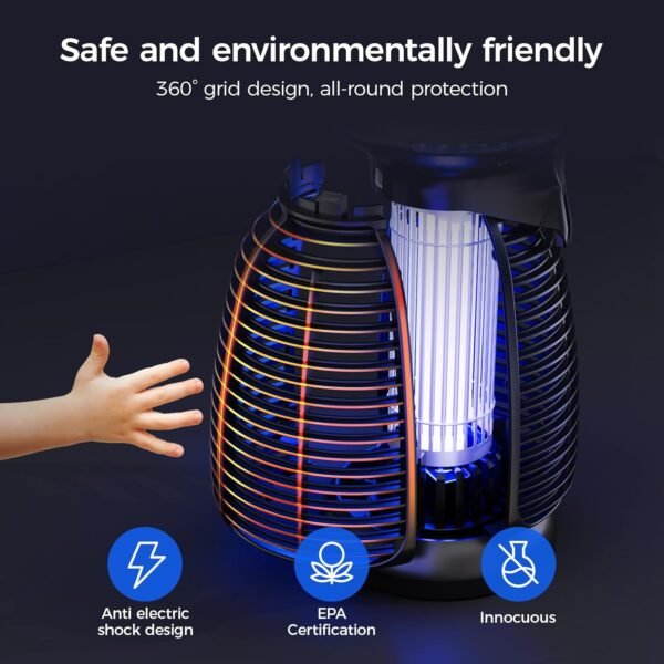 71XIiSQn8XL._AC_SL1500_ Xlamon Outdoor Bug Zapper Review High Voltage Mosquito Killer with LED Light